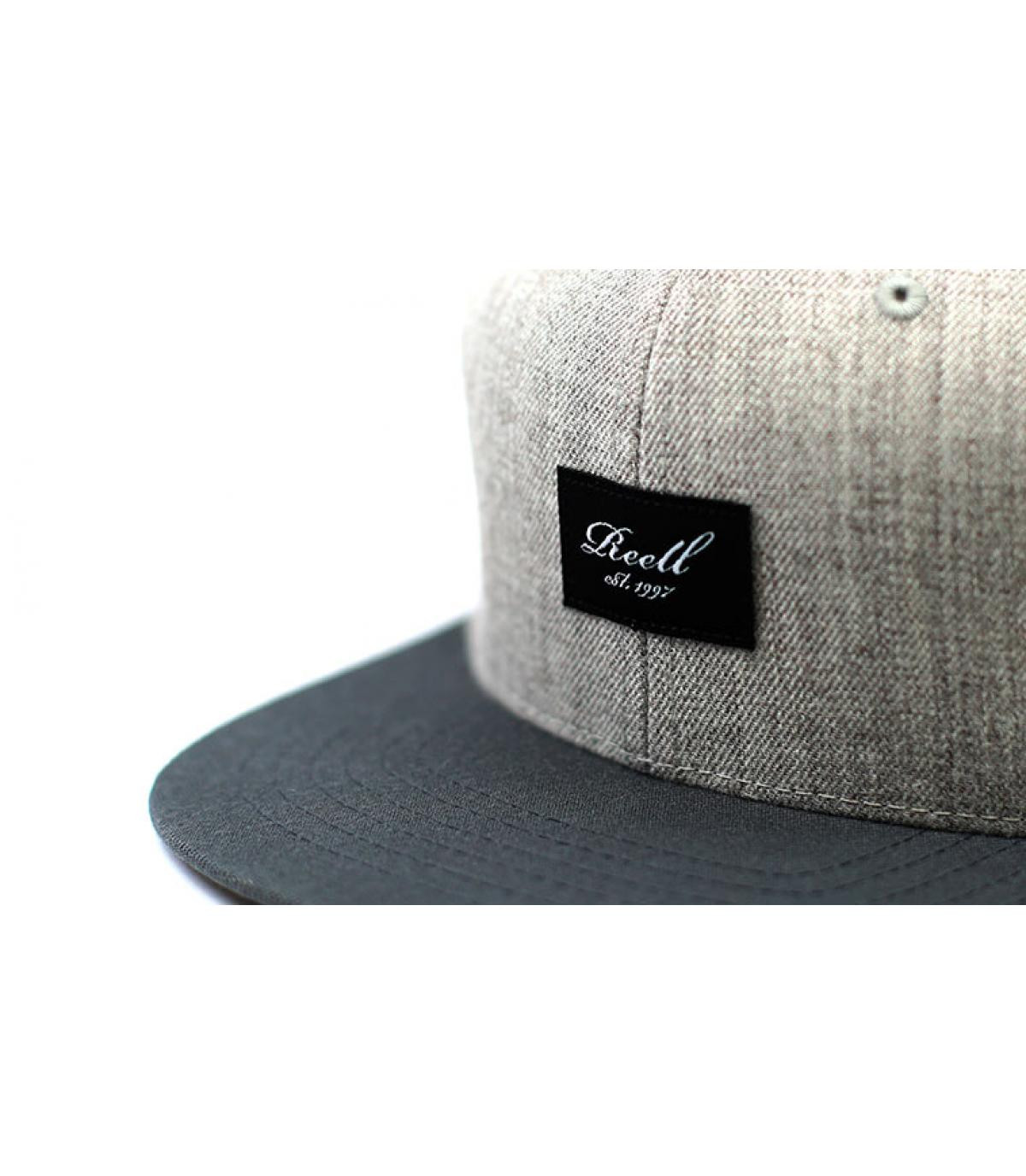 snapback gris jaspeado Reell snapback gris jaspeado Reell